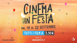 Cinema in festa 2022  Torna a sognare a occhi aperti [upl. by Rafael]