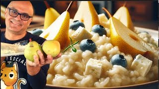 RISOTTO PERE E GORGONZOLA risotto al gorgonzola della Beatrice [upl. by Ettenim]