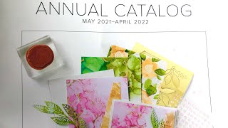 Stampin Up Annual Catalog Retiring List Walkthrough and Sale 2022 [upl. by Watkins]