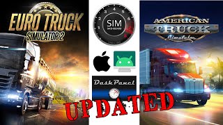 SIM Dashboard SCRCPY amp Dash PaneliPad Tutorial How to Use It with ATS amp ETS2 UPDATED 2024 [upl. by Leshia772]