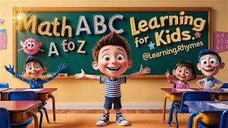 Learn the ABCs of Math Fun Songs for Kids [upl. by Llehcor]