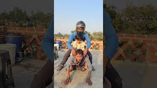 Mitali ka Ninja motor bike shorts comedy funny funnyshorts [upl. by Stephania]