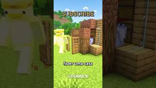 Casa subaquática do Minecraft 🛍️ shorts [upl. by Atinas]