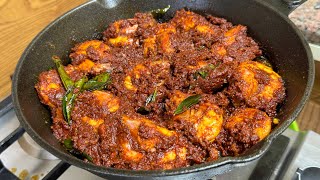 Prawns Ghee Roast Recipe  ചെമ്മീൻ കൊണ്ട് ഏറ്റവും രുചിയുള്ള കറി ഇത് തന്നെ  Mangalore Prawns Roast [upl. by Kciredor529]