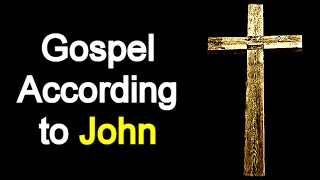 Gospel According to John  Audio Bible Reading New Testament  NASB [upl. by Llerred]