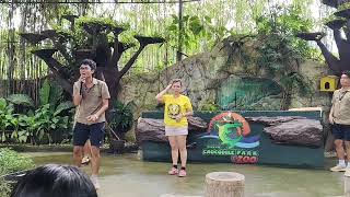 crocodile park davao [upl. by Koralie]