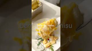 Lemon Tiramisu shorts tiramisu recipe [upl. by Akenot]