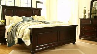 Ashley Furniture HomeStore  Porter Panel Bed [upl. by Web376]