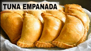 Easy Baked Tuna Empanada Recipe  How to Make Empanada [upl. by Aiepoissac]