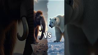 Incredible animals Vs battle  mammoth vs polar bear  hybrid army  shorts ytshorts animals [upl. by Jehias]