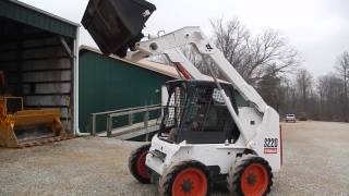 bobcat s220 skid steer 1900 hours CampC Equipment 8123362894 ccsurpluscom [upl. by Leopoldeen]