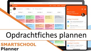 Smartschool  Planner  Opdrachtfiche plannen [upl. by Radke79]