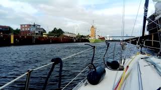 NordOstseeKanal Einfahrt in die Kieler Schleuse [upl. by Anelys]