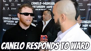 🔥FIRE🔥quotJEALOUSquot ANDRE WARD CANELO SAYS ON REMARKS DAVID BENAVIDEZ quotDOESNT DESERVE ITquot [upl. by Yenots176]