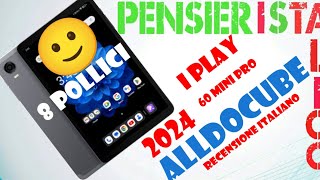 ALLDOCUBE i play 60 mini prorecensione italianoil tablet faccina [upl. by Petronilla]