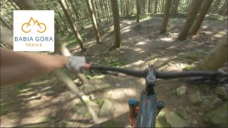 Diablak Babia Góra Trails Zawoja  GoPro Hero 7 4K [upl. by Annahsal]