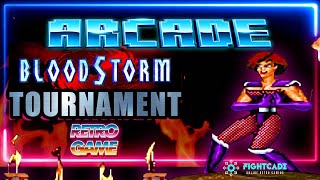 🕹️BLOODSTORM  ERICKOF RD DO VS JYN RD DO  RETRO TOURNAMENT 1ST ROUND  LOSER  FighCadeFT3 [upl. by Ilahtan]