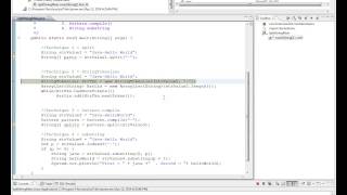 SPLIT A STRING IN JAVA EXAMPLE [upl. by Guinna]