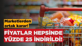 Marketlerden Ramazan boyunca yüzde 25 indirim kararı [upl. by Stanislaus]