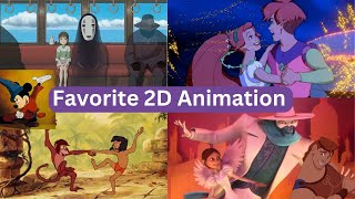 Favorite 2D Hand Drawn Animated Films [upl. by Phenica]