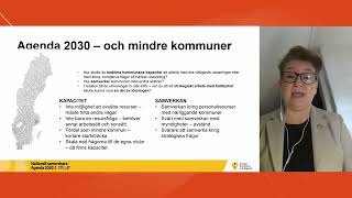 Lokalt arbete med Agenda 2030 – en kartläggning från SKR [upl. by Essenaj]