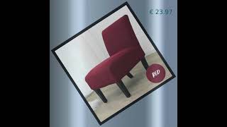 Housse fauteuil crapaud BLEU [upl. by Aidile]