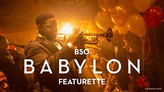 Babylon  Featurette BSO  Brad Pitt Margot Robbie Diego Calva  Paramount Pictures Spain [upl. by Atsahc]