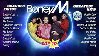 Boney M Mix 2024 Greatest Hits 🎵 TOP 10 🎵 Grandes Exitos [upl. by Nash]