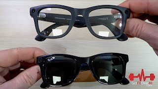 Ray Ban Meta Matt Versus Glossy Black [upl. by Garlinda]