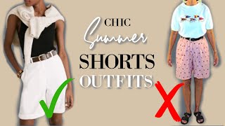 Classy Ways to Wear SHORTS this Summer [upl. by Baum]