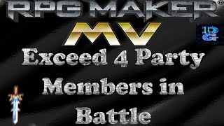 RPG Maker MV Exceed 4 Battle Members Tutorial [upl. by Oisangi131]