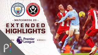 Manchester City v Sheffield United  PREMIER LEAGUE HIGHLIGHTS  12302023  NBC Sports [upl. by Adnovad55]