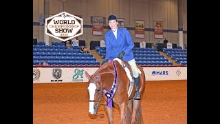 2022 APHA World Show Am Jr Masters HUS [upl. by Shadow]