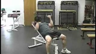 Dumbbell Incline Press Oscillatory [upl. by Kennan]