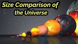 Size comparison of the universe [upl. by Olivia704]