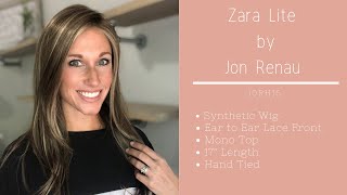 Zara Lite by Jon Renau in 10RH16 WigsByPattisPearlscom Wig Review [upl. by Neenad886]