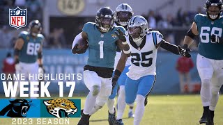 Carolina Panthers vs Jacksonville Jaguars  2023 Week 17 Game Highlights [upl. by Nnylasor]