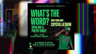 What The Word Open Mic And Poetry Night features some of the hottest artists in Chicago [upl. by Rennug]