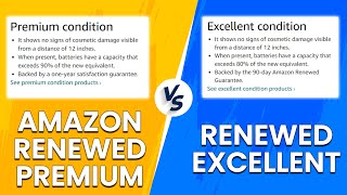 Amazon Renewed Premium Vs Amazon Renewed Excellent  Key Differences Watch This Before You Shop [upl. by Aslin104]