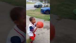 1v1 Street Ball 7 Year Old Edition [upl. by Krystin679]