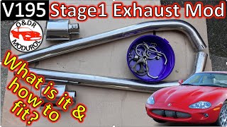 Jaguar XK8 Exhaust Modification Stage 1 including Stage 2 system What is it and how V195 XKR X100 [upl. by Margarete979]