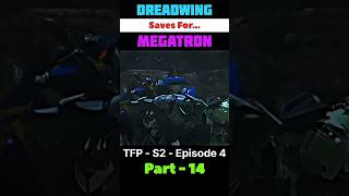 Dreadwing saves for Megatron  tfp  season 2  episode 4  cartoon edits  shorts viral status [upl. by Eidarb867]