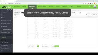ZKTeco ZK BioTime Tutorial  Transaction Report Explained By The Security Mill [upl. by Aratahc619]