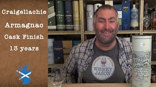 Craigellachie Armagnac Cask Finish aged 13 years Single Malt Scotch Whisky Review by WhiskyJason [upl. by Temme288]