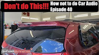 How Not to do Car Audio Episode 40  AnthonyJ350 [upl. by Erb190]