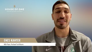 LetsBuildPeace I Wishes for the House of One I Enes Kanter [upl. by Jarv]