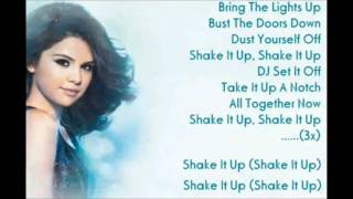 Selena Gomez shake it up theme song lyrics [upl. by Amak]