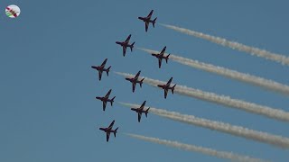 The Red Arrows Sywell Air Show [upl. by Aiuqes]