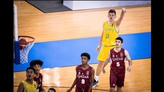 Jacob Furphy 2023 U17 Oceania Highlights [upl. by Annait365]