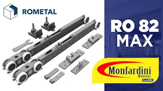 RO 82 MAX  ROMETAL  MONFARDINI MADEIRAS [upl. by Lanna]